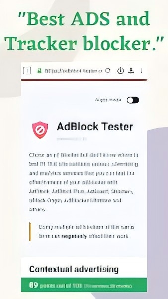Best ADS and Tracker blocker.