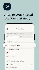 Change your virtual location instantly